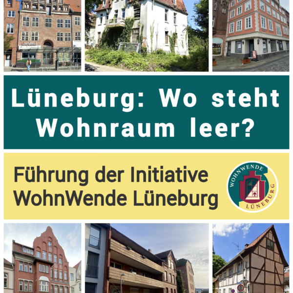 Führung: Wo steht der Wohnraum in Lüneburg leer?