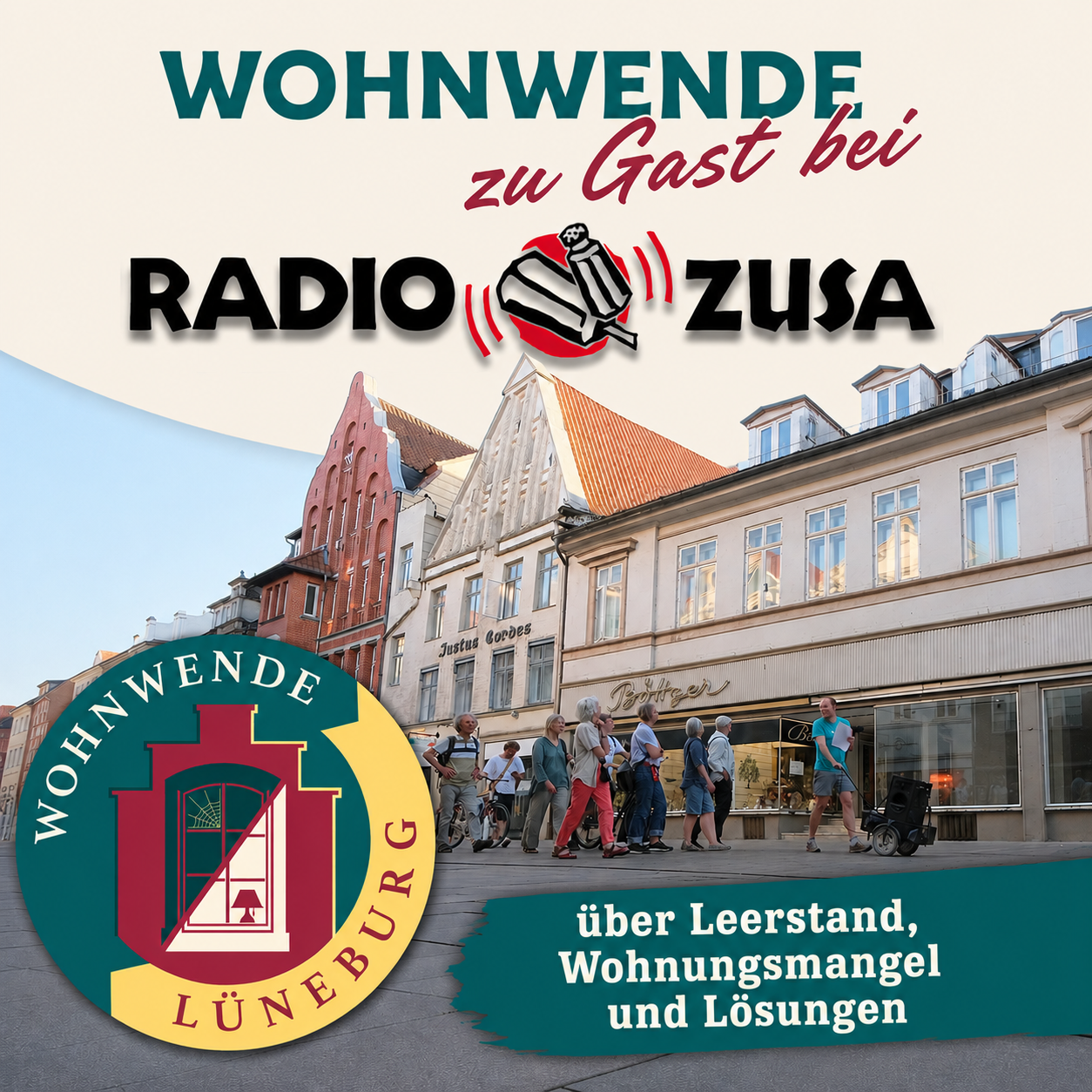 Die Initiative WohnWende Lüneburg im Gespräch mit Radio ZuSa